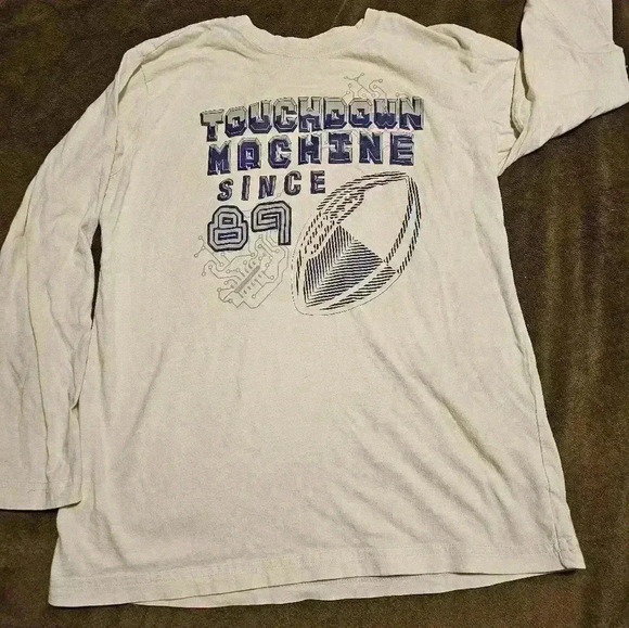 Childrens Place L 10/12  white cotton long sleeve t-shirt - Picture 2 of 9